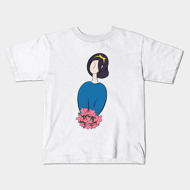 Girl Kids T-Shirt by Kovchugan_2001